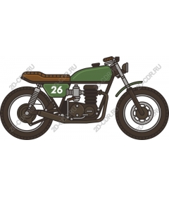Vintage motorcycle
