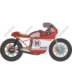 Vintage motorcycle racing