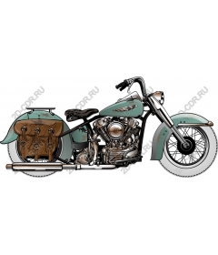 Vintage motorcycle