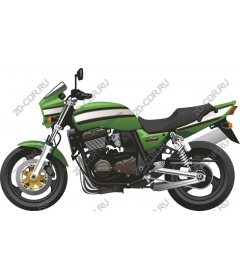  Classic green motorcycle