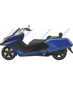  Blue scooter