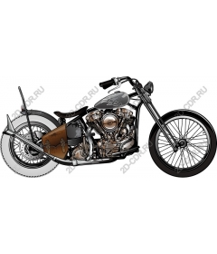  Classic vintage motorcycle