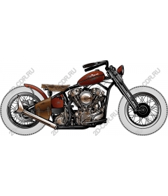 Classic vintage motorcycle