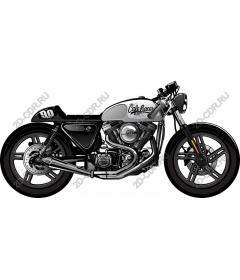  Cafe race bike