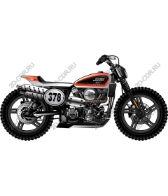  Винтажный мотоцикл Street Tracker