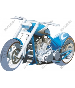  Bike in blue