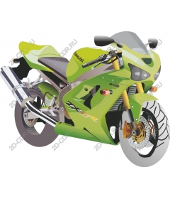 Спортивный мотоцикл Kawasaki ZX-6R