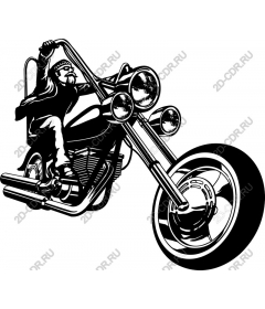  Durable motorcycle biker chopper