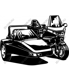  Automotive dynamic Duo: the sports car and motorcycle