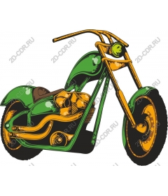  Bright motorcycle-chopper