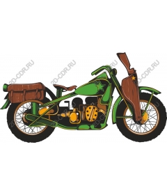 Vintage motorcycle