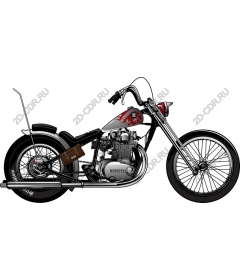  Classic motorcycle-chopper