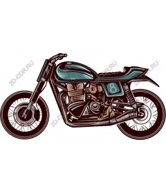 Vintage motorcycle
