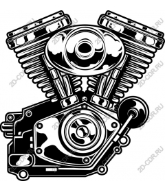 Мотоциклетный двигатель V-Twin