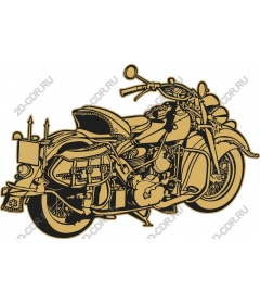 Vintage motorcycle