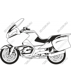  Elegant touring motorcycle