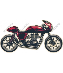 Vintage motorcycle Cafe Racer