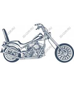  Classic motorcycle-chopper