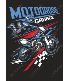 Dynamic racer motocross