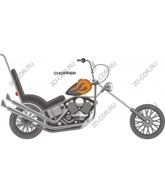  Classic motorcycle-chopper