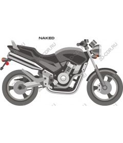 Стильный мотоцикл Naked