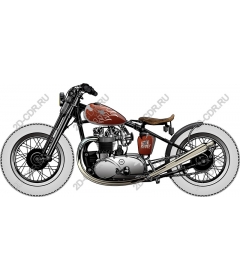 Vintage motorcycle