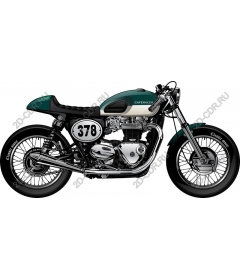 Vintage motorcycle Cafe Racer