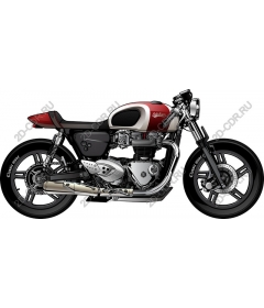 Vintage motorcycle Cafe Racer
