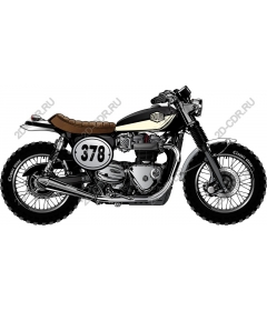  Classic vintage motorcycle