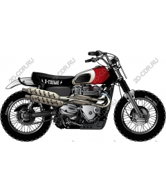  Classic off-road motorcycle