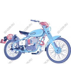 Retro Motorcycle