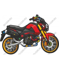 Bright motorcycle