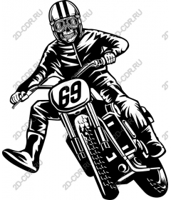  Skull Biker