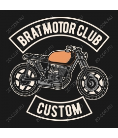 Мотоцикл Brat Motor Club Custom