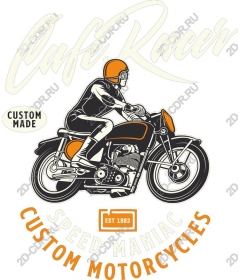  Custom motorcycle Speed Maniac
