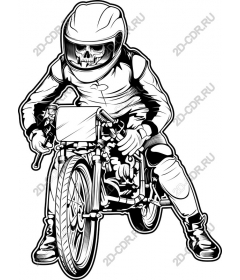  Skull Biker