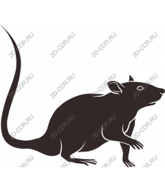 Stylized rat