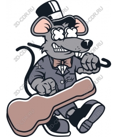 Guitar-rocker Dapper Mouse