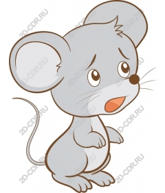  Cute cartoon mouse