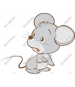  Cute cartoon mouse