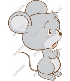  Cute cartoon mouse