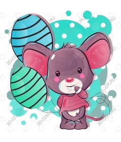  Adorable cartoon mouse