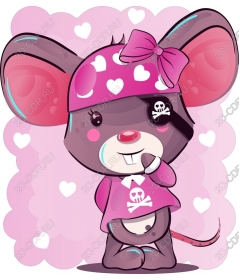  Charming Pirate Mouse