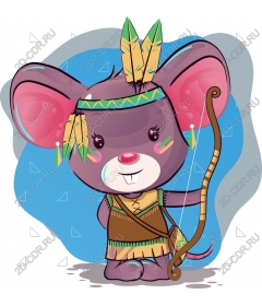  Fancy warrior mouse