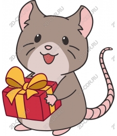  A fun gift in the form of a mouse