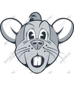  Adorable cartoon mouse face