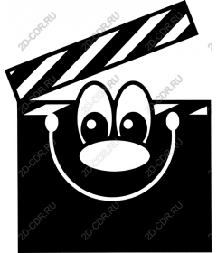 Cheerful character of the film Slate
