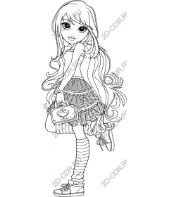 Girl fashionista