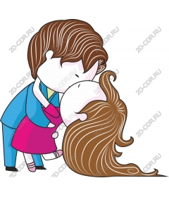  Sweet kiss of love - Romantic couple