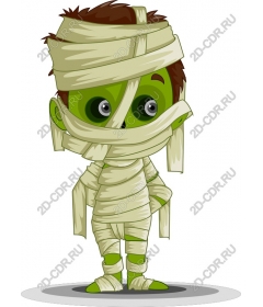 The Character Is A Zombie-Mummy